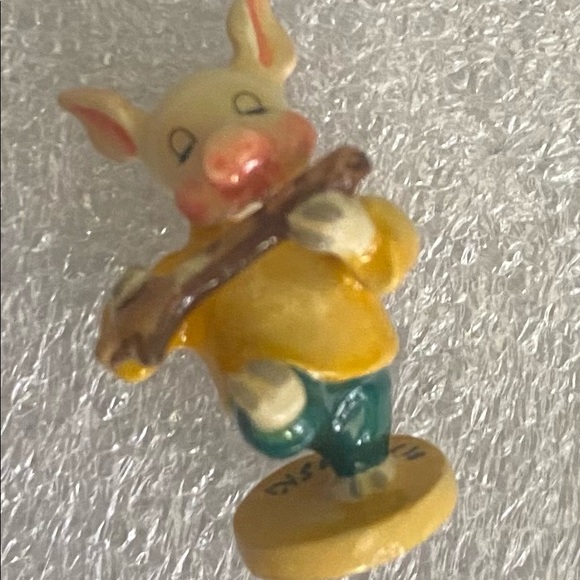 Olszewski Signed miniature Bronze Stick Pig - Picture 3 of 4